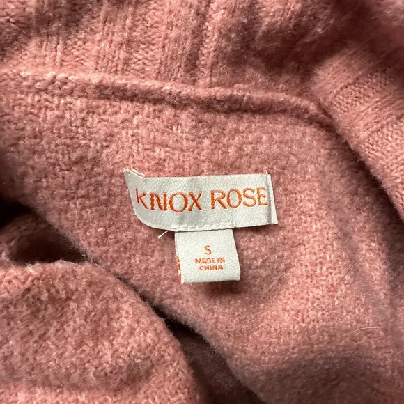 Knox Rose open front cardigan in pink size small - oversized - Picture 4 of 9